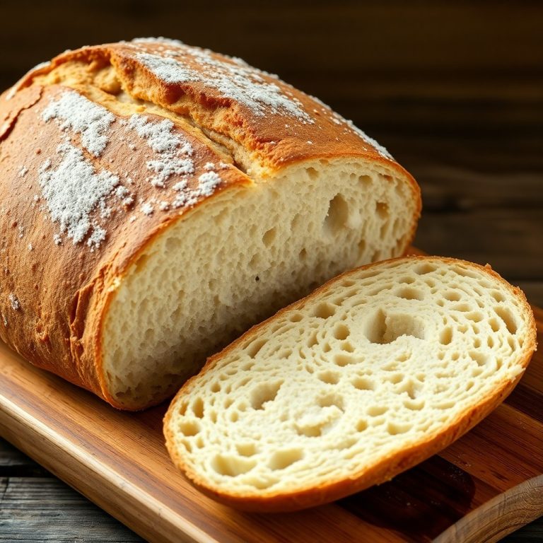 Pão de Fermentação Natural Caseiro: Receita Fácil e Deliciosa