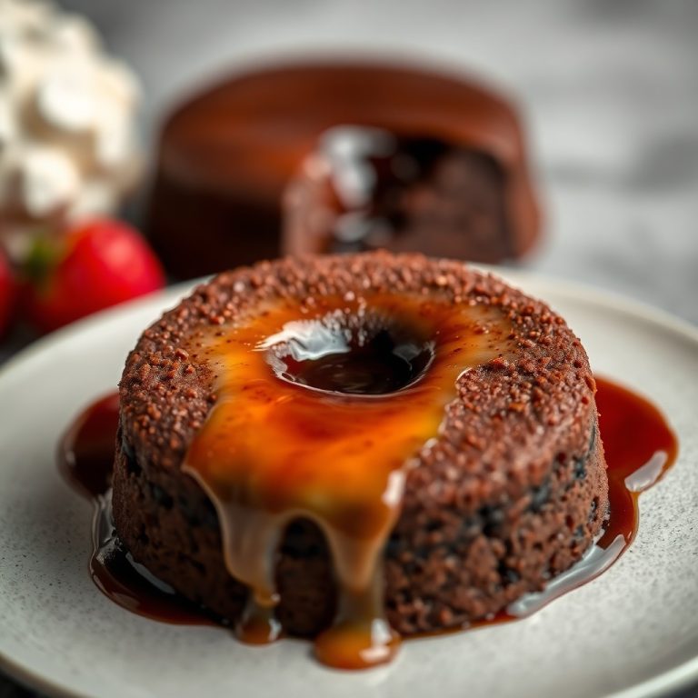 Receita de Bolo de Chocolate com Lava Facil e Rapido