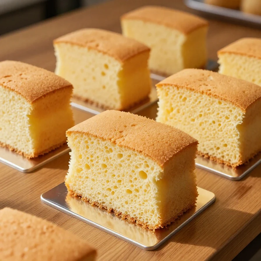 Receita de Massa de pão de ló
