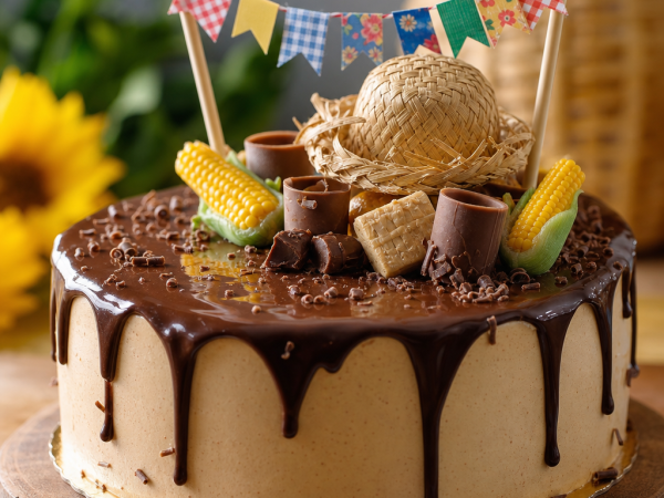 Receita de Bolo Junino Infantil Facil e Delicioso para Festas