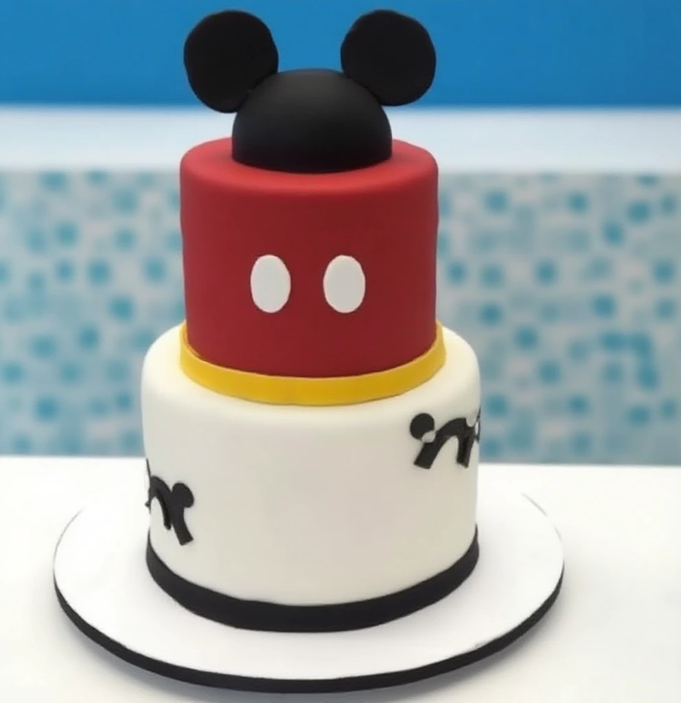 Receita de Bolo Mickey Facil e Delicioso para Toda Familia