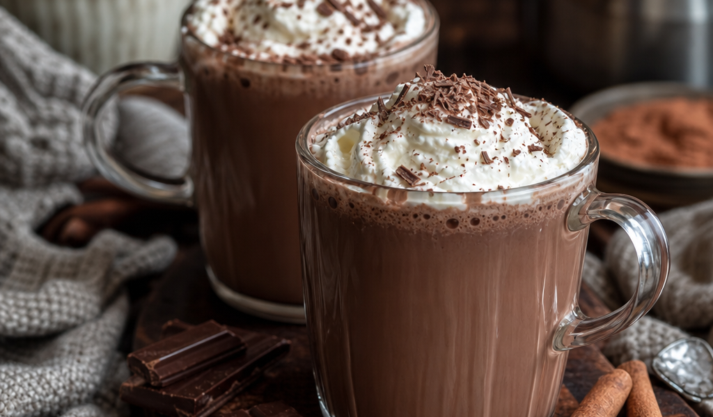 Receita de Chocolate Quente Facil e Delicioso para Toda Familia