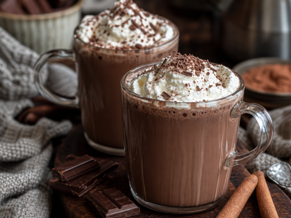 Receita de Chocolate Quente Facil e Delicioso para Toda Familia