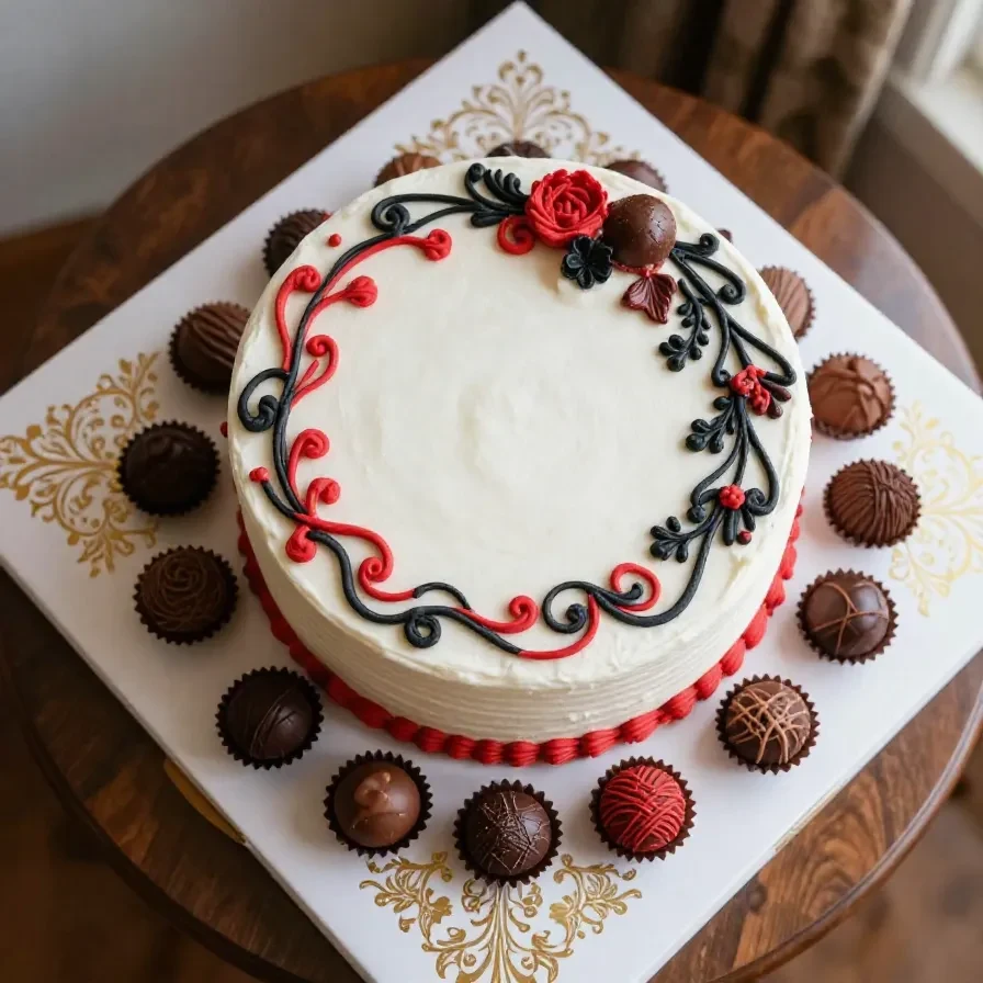 Bentô Cake decorado para o Dia dos Pais com mensagem personalizada.