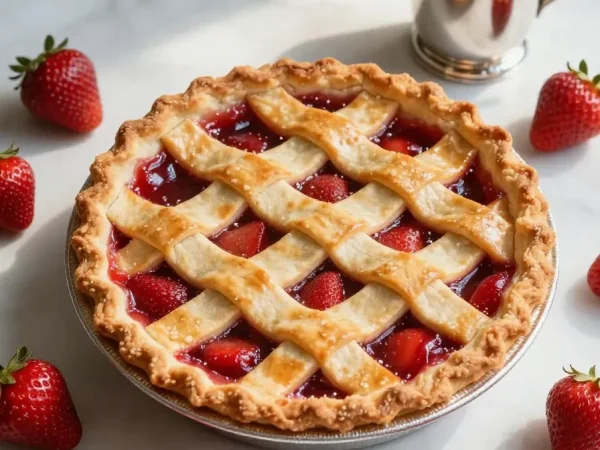Tarte de Morangos Saudável e Fit
