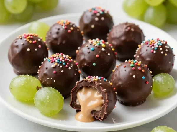 Brigadeiro De Uva Com Leite Ninho